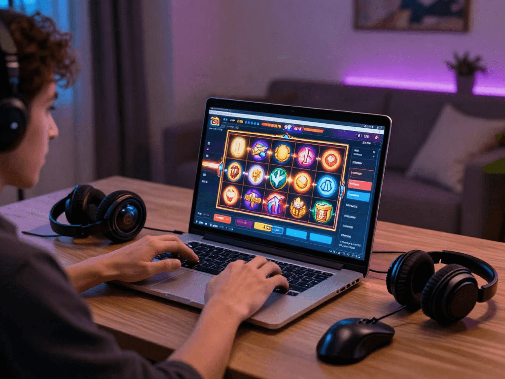 Situs LUXURY111: Pengguna menikmati permainan slot online yang menarik di lingkungan modern