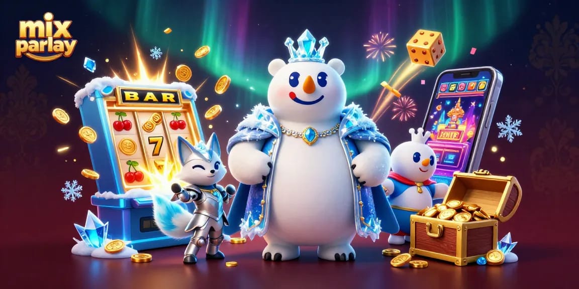 Win big with mix parlay betting strategies in this vibrant 3D casino illustration.