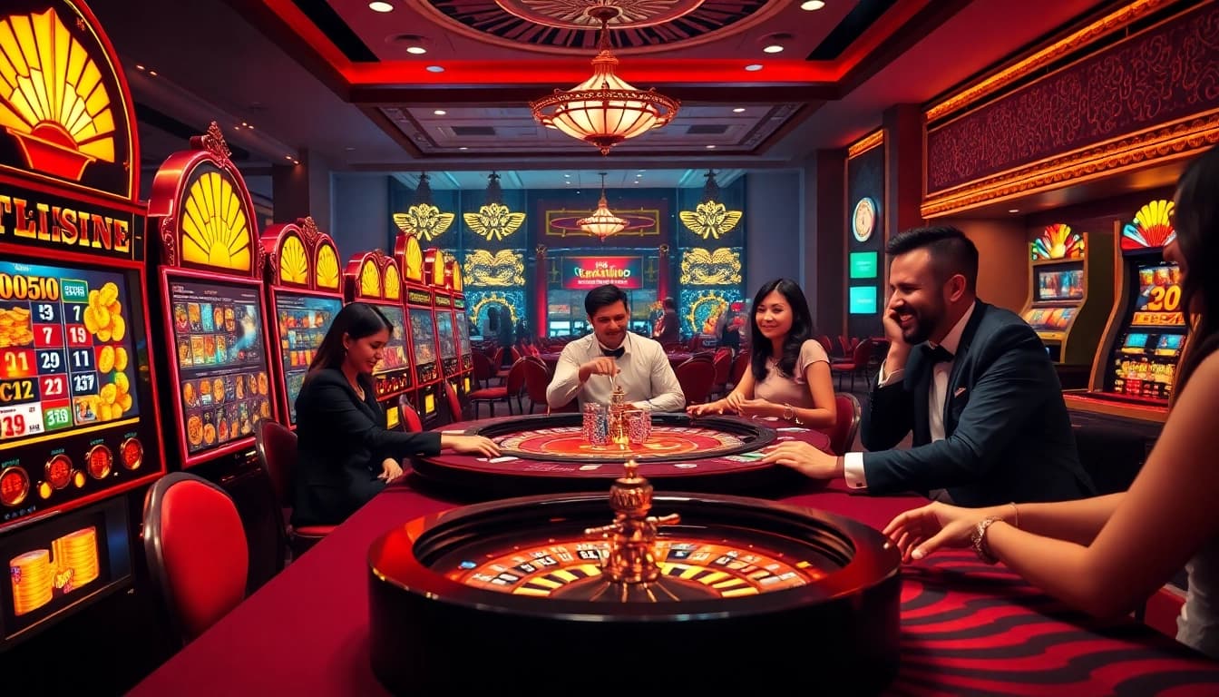 Inspire excitement casino gaming scene emphasizing login rajatoto88.