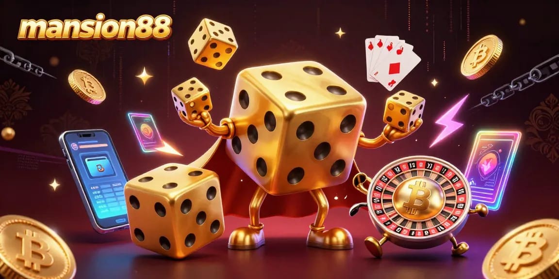 Bet big at mansion88 with dynamic 3D characters and vibrant casino elements for a thrilling experience.