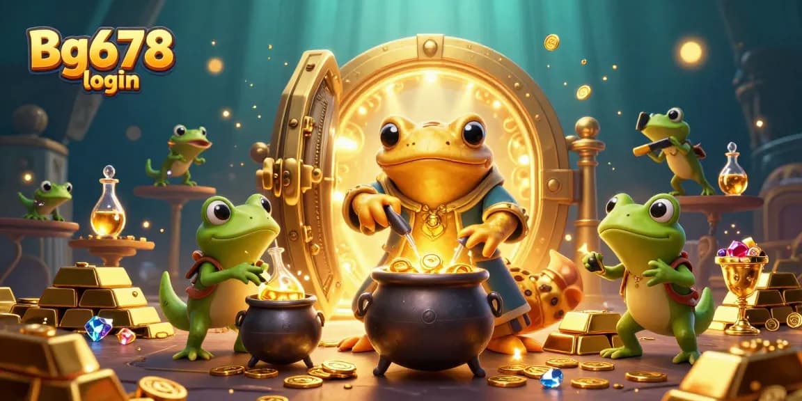 Engage in enchanting gold mining with Bg678 login featuring dynamic casino elements.