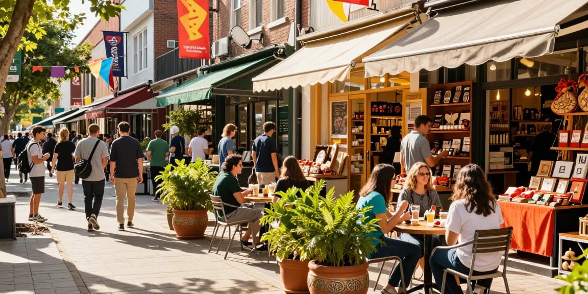 Exciting urban shopping experience at https://forumup.org/shop/search.php?ca_id=&addr1=&addr2=&addr3=&schKeyword= showcasing local vendors and vibrant atmosphere.