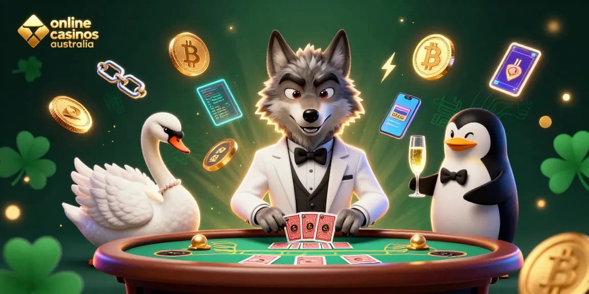 Experience top gaming thrills at online casinos australia with stylish characters and vibrant casino visuals.