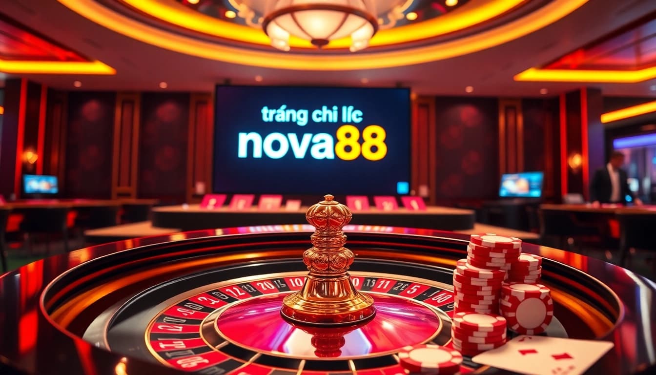 Experience the thrill of online gambling at trang chủ nova88, featuring vibrant casino games and exciting betting opportunities.