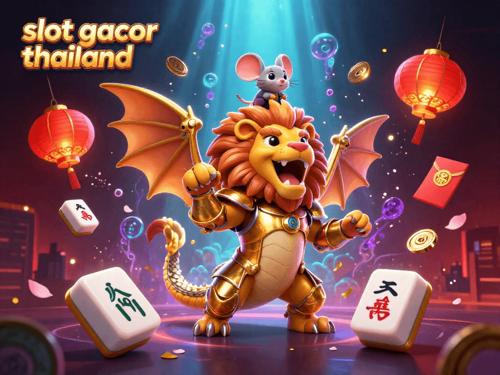 Experience thrilling wins with slot gacor thailand, featuring dynamic casino elements and vibrant character interactions.