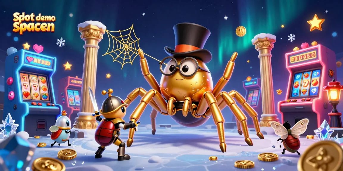 Play the slot demo spaceman and join the adventure with colorful arcade machines and dynamic characters!