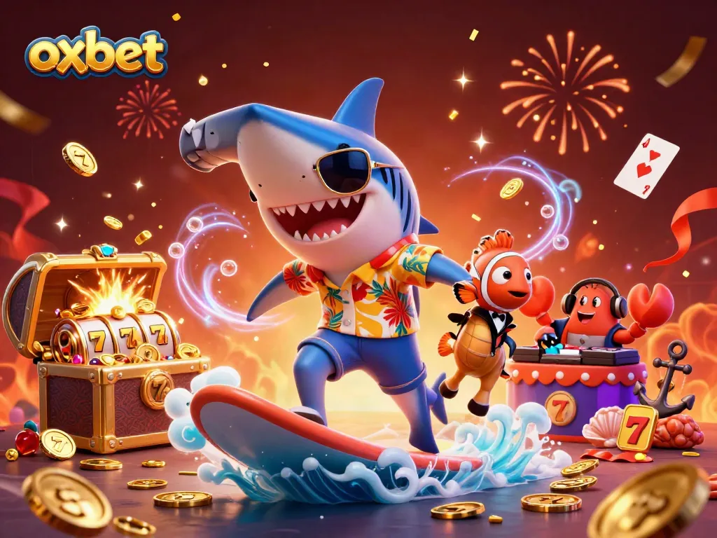 Experience the thrill of winning at OXBET with vibrant characters and dynamic gaming elements.