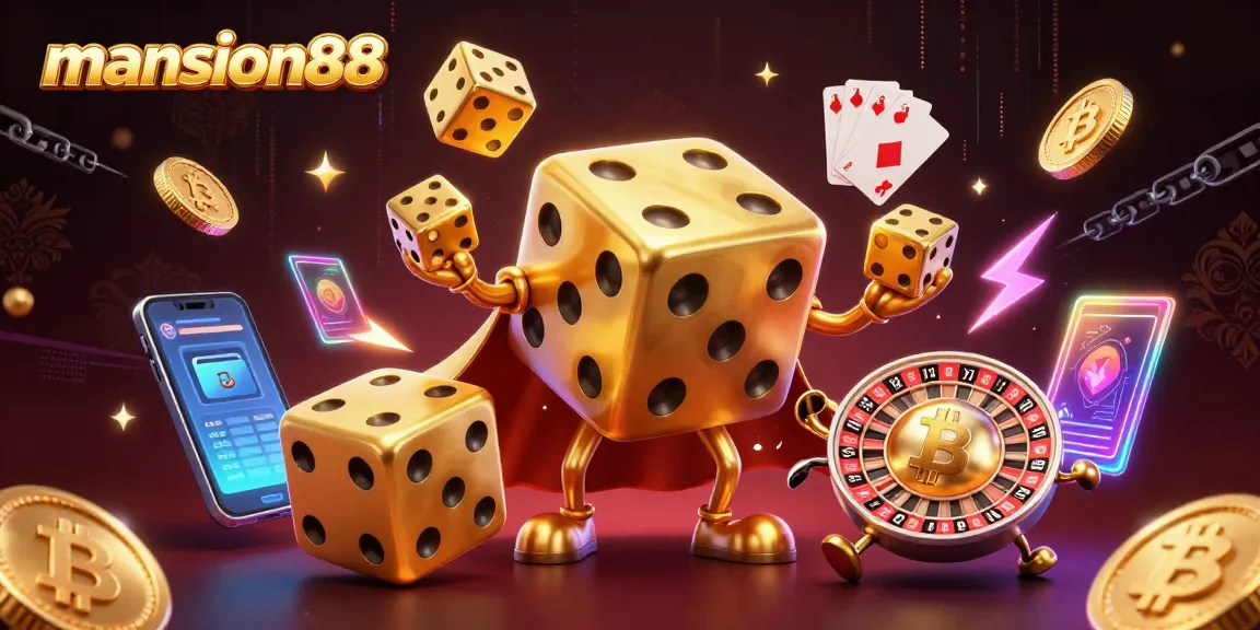 Bet big at mansion88 with dynamic 3D characters and vibrant casino elements for a thrilling experience.