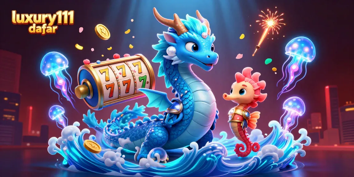 Engage with luxury111 daftar and join the vibrant gaming scene featuring stunning underwater characters and casino elements.