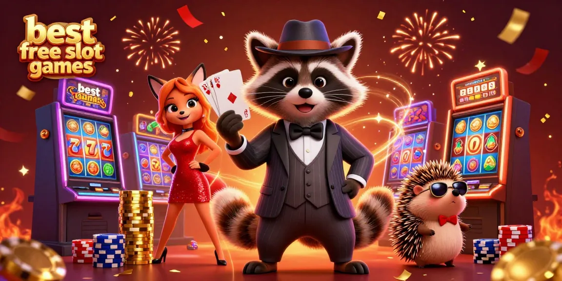 Explore the excitement of best free slot games with dynamic characters and vibrant scenes.