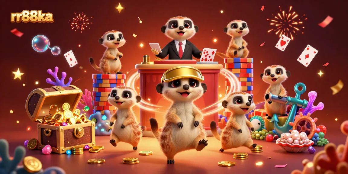 Experience the thrilling casino world of rr88ka with meerkat dealers, vibrant treasures, and dynamic energy.