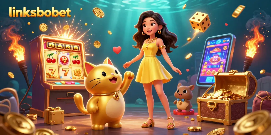 Experience exciting wins with link sbobet as golden coins and lucky symbols bring action to life.