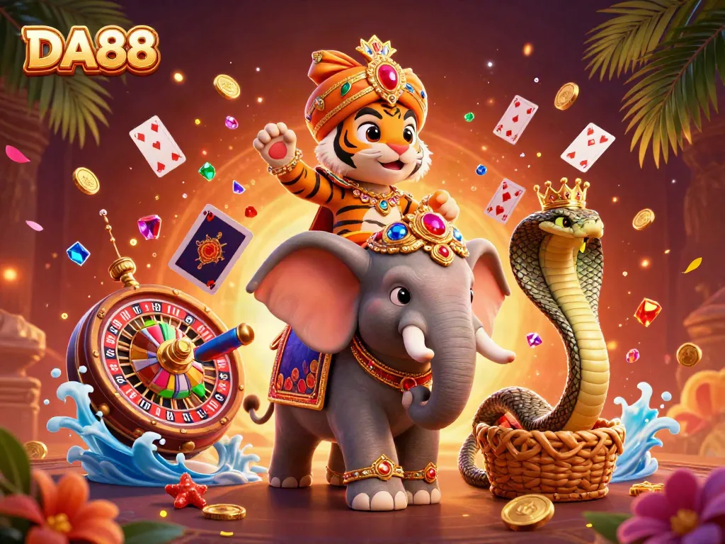 Experience thrilling moments at DA88 with lavish 3D casino characters and games bursting with excitement.