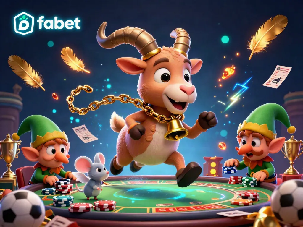 Engage players at fabet with a festive yet spooky 3D casino scene filled with vibrant betting action.