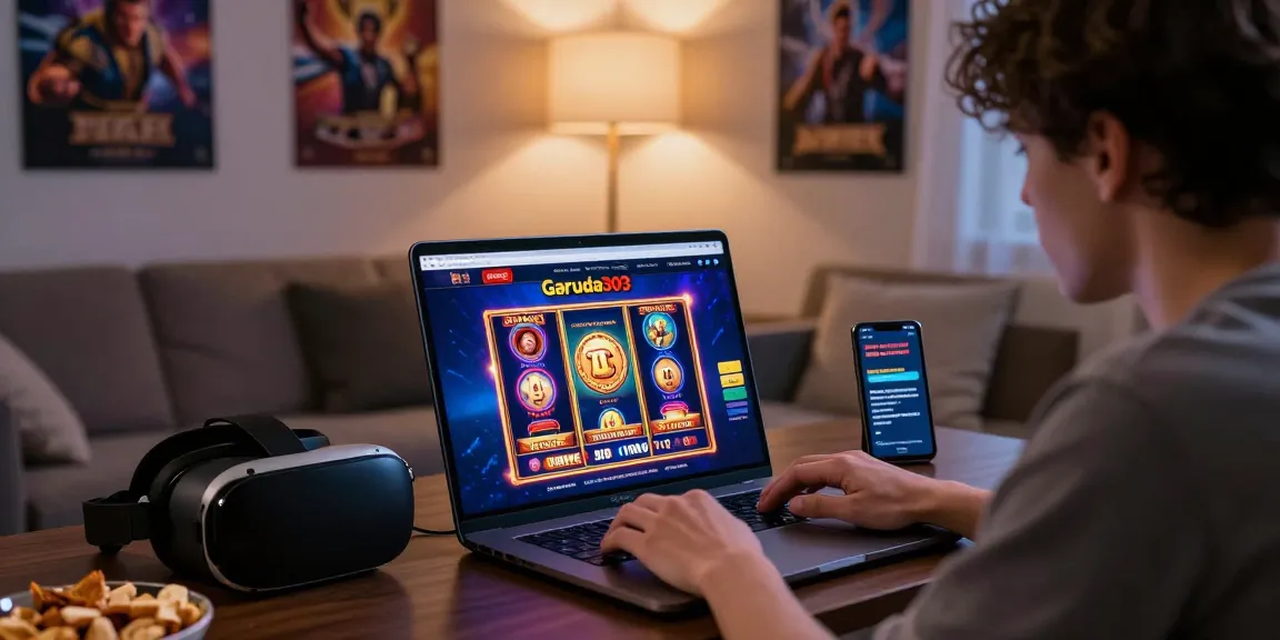 Discover Garuda303 login on a vibrant online gaming platform with engaging slot games, cozy user environment.