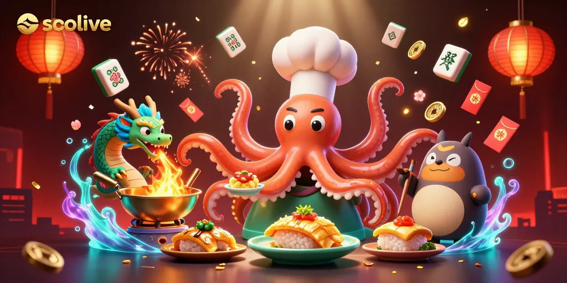 Socolive captures the thrill of online gambling with vibrant 3D characters and luxurious game elements.