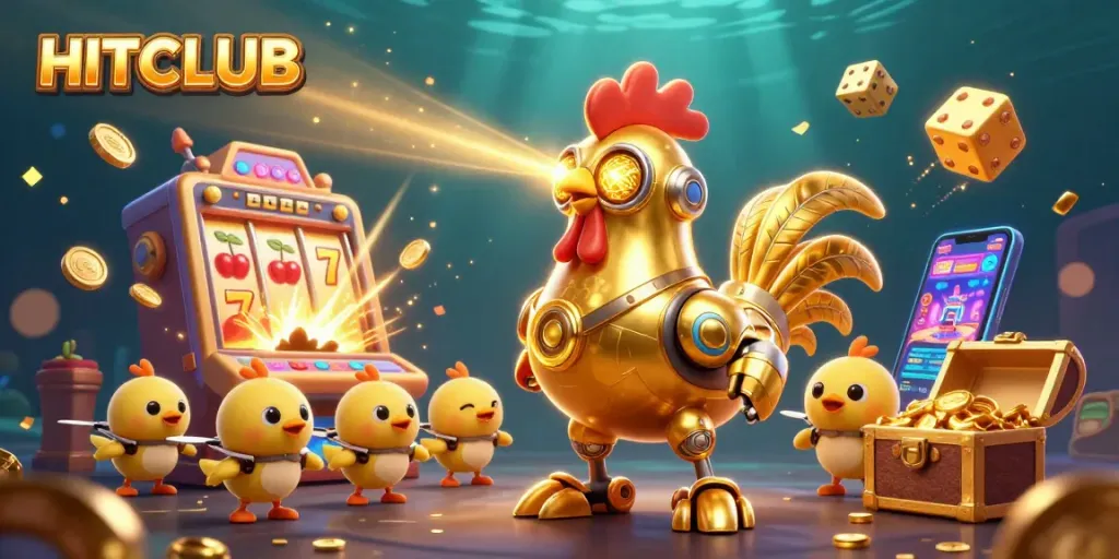 HITCLUB rewards players with vast winnings in a colorful casino adventure featuring vibrant characters and games.