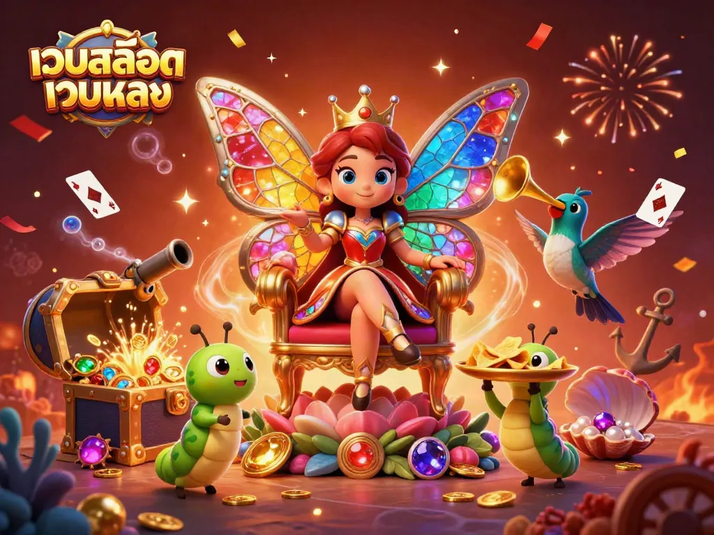 เล่นเว็บสล็อตเว็บตรงบนมือถือด้วยธีมแฟนตาซีที่มีความสนุกสนานและสีสันสดใส