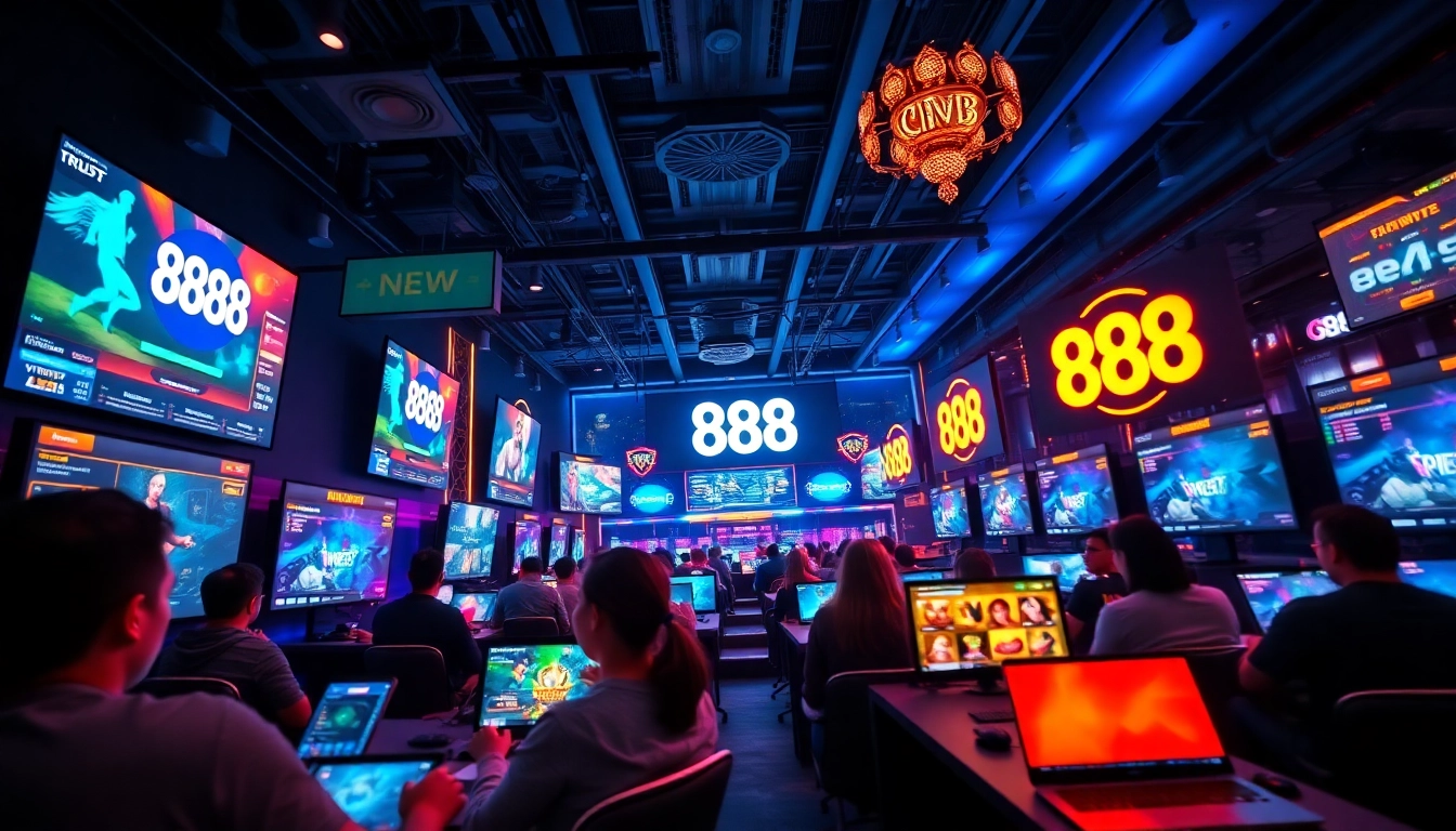 Experience dynamic online gaming with 888 new, showcasing sports betting and casino excitement.