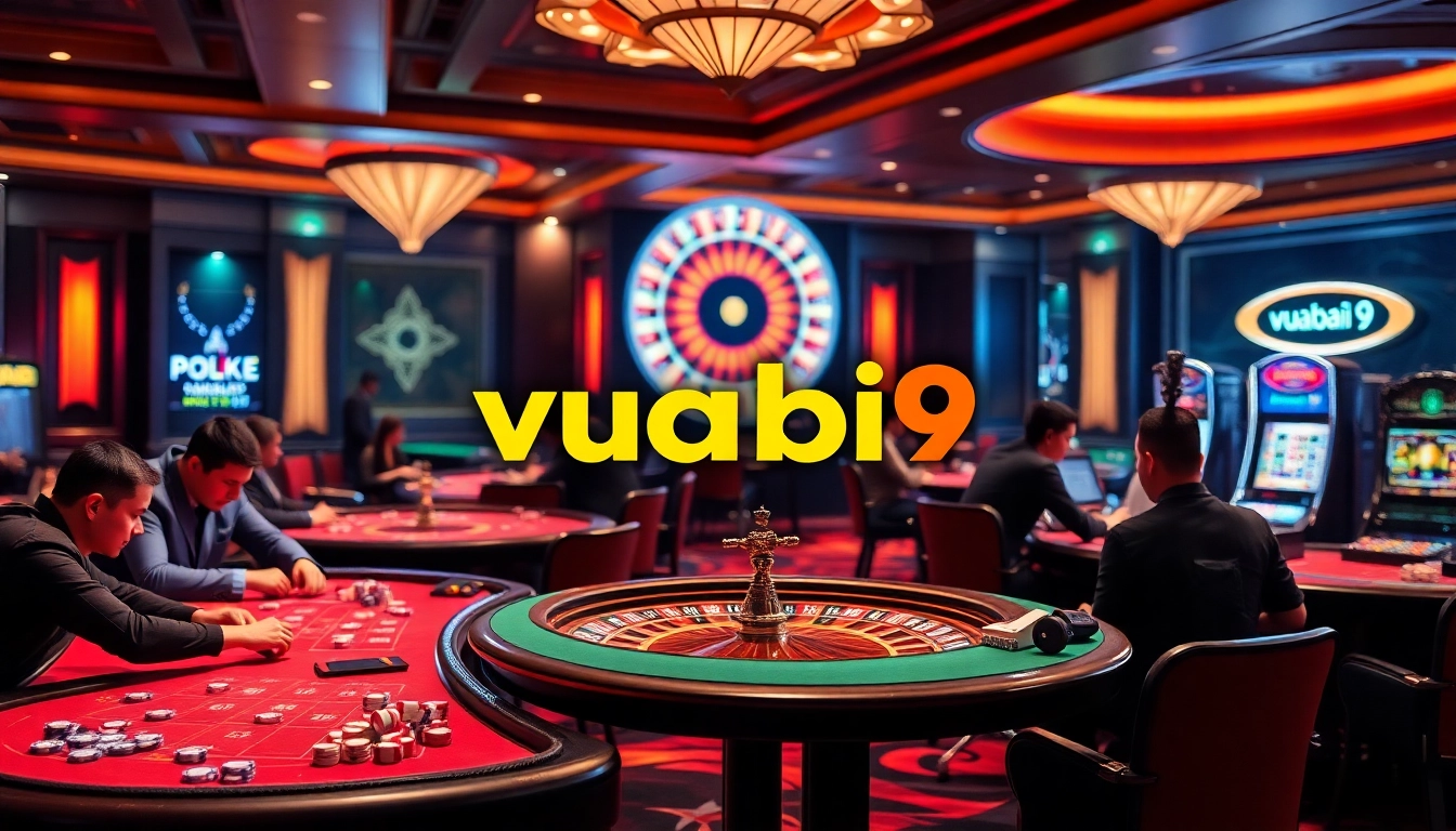 Experience the exhilarating atmosphere of vuabai9 with vibrant games and professional setups.