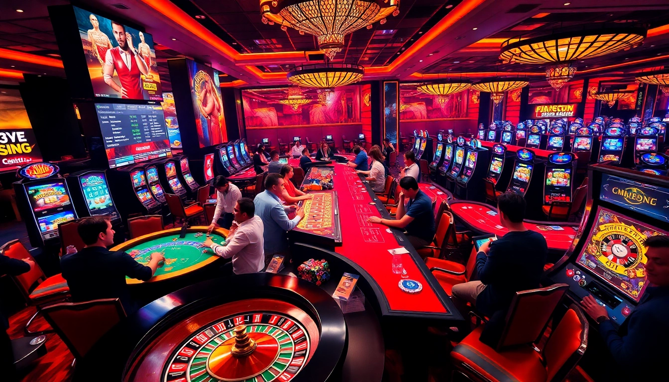 Wager at https://tobet88bet.com/ with exciting poker games and vibrant casino scenes.