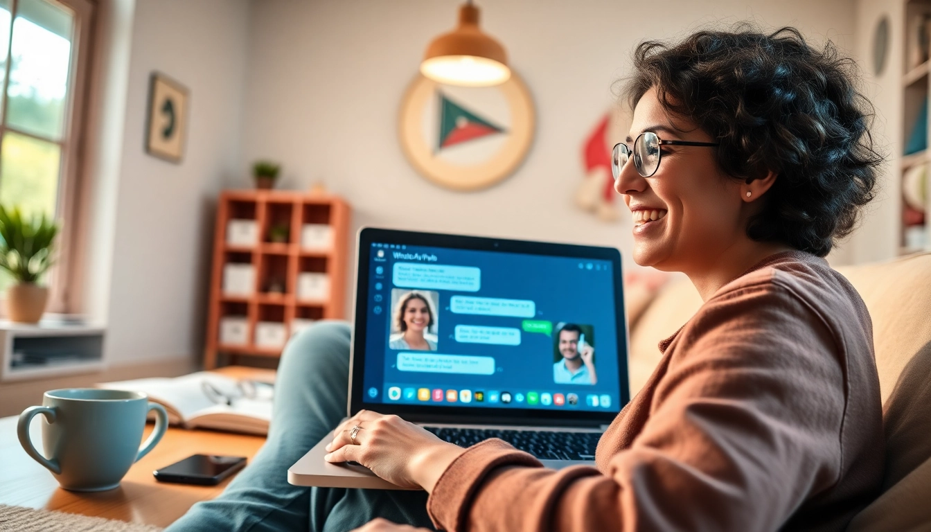 在 WhatsApp Web 上使用快连官网，通过消息和视频通话与朋友联系