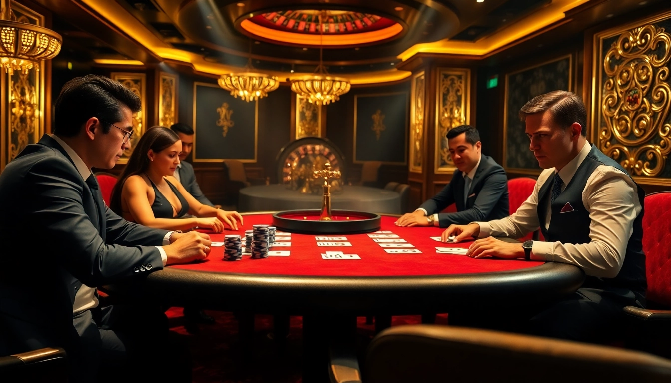 Experience the excitement of rr88 đăng nhập with intense poker action and luxurious casino elements.